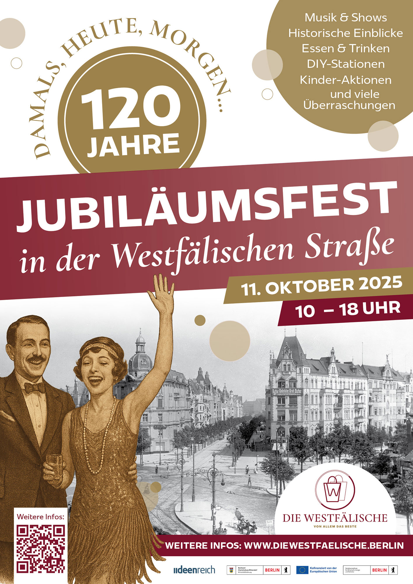 Westfälische Straße e.V. Jubiläum